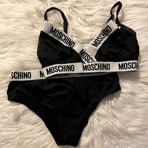 Moschino Logo Bikini
